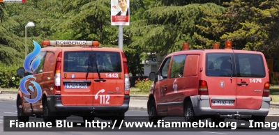 Mercedes-Benz Vito II serie 
España - Spain - Spagna
Bomberos Madrid
