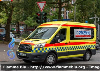 Ford Transit VIII serie
Bundesrepublik Deutschland - Germany - Germania
292910 - Ihr Krankentransport Hamburg
Parole chiave: Ambulance Ambulanza