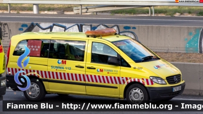 Mercedes-Benz Vito II serie 
España - Spain - Spagna
SUMMA 112 - Servicio de Urgencias Médicas de MAdrid
