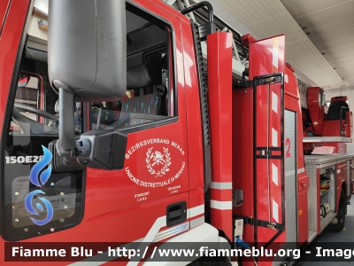 Iveco Eurocargo 150E28
Unione Distrettuale Merano - Bezirksverband Meran
Corpo Volontario di Lana - Freiwillige Feuerwehr Lana (BZ)
Allestimento Iveco-Magirus
VF 13L BZ
Parole chiave: Iveco Eurocargo_150E28 VF13LBZ