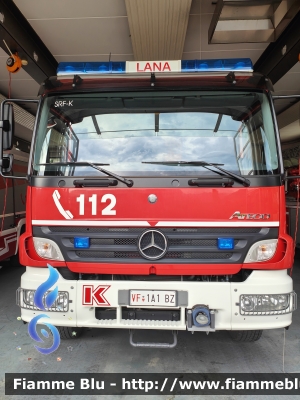 Mercedes-Benz Atego 1628 4x4 II serie
Vigili del Fuoco
Unione Distrettuale Merano - Bezirksverband Meran
Corpo Volontario di Lana - Freiwillige Feuerwehr Lana (BZ)
VF 1A1 BZ
Parole chiave: Mercedes-Benz Atego_1628_4x4_IIserie VF1A1BZ