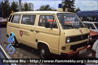 Volkswagen Transporter T3
Bundesrepublik Deutschland - Germania
Malteser Niedersachsen
Parole chiave: Ambulance Ambulanza