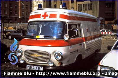 Barkas 1000
Bundesrepublik Deutschland - Germany - Germania
Deutsches Rotes Kreuz
Croce Rossa Tedesca Brandemburgo
Parole chiave: Ambulanza Ambulance