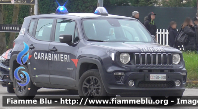 Jeep Renegade restyle
Carabinieri
Allestimento FCA
CC ED 508
Parole chiave: Jeep Renegade_restyle CCED508