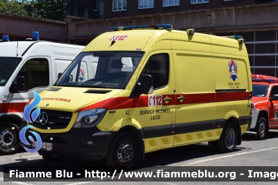 Mercedes-Benz Sprinter III serie restyle
Koninkrijk België - Royaume de Belgique - Königreich Belgien - Belgio
Sapeur Pompier Liege
