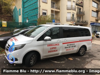 Mercedes-Benz Vito III serie
Grand-Duché de Luxembourg - Großherzogtum Luxemburg - Grousherzogdem Lëtzebuerg - Lussemburgo
Ambulance Lopes Diekirch
Parole chiave: Ambulance Ambulanza