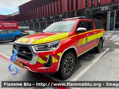 Toyota Hilux 
Grand-Duché de Luxembourg - Großherzogtum Luxemburg - Grousherzogdem Lëtzebuerg - Lussemburgo
CGDIS - Corps Grand-Ducal d'Incendie et de Secours
