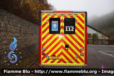 Mercedes-Benz Sprinter III serie restyle
Grand-Duché de Luxembourg - Großherzogtum Luxemburg - Grousherzogdem Lëtzebuerg - Lussemburgo
CGDIS - Corps Grand-Ducal d'Incendie et de Secours
Parole chiave: Ambulanza Ambulance