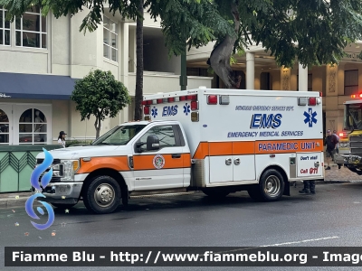 Ford F-350
United States of America-Stati Uniti d'America
City and County of Honolulu HI EMS
Parole chiave: Ambulance Ambulanza