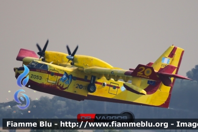 Canadair CL-215GR
Ελληνική Δημοκρατία - Grecia
Πολεμική Αεροπορία - Aeronautica Militare
