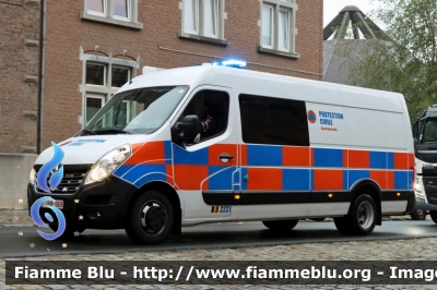 Renault Master IV serie
Koninkrijk België - Royaume de Belgique - Königreich Belgien - Kingdom of Belgium - Belgio
Protezione Civile - Civiele Bescherming - Protection Civile
