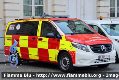 Mercedes-Benz Vito III serie 
Koninkrijk België - Royaume de Belgique - Königreich Belgien - Kingdom of Belgium - Belgio
Sapeur Pompier Bruxelles
