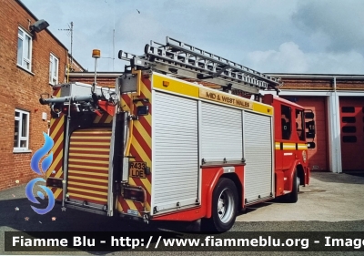 Scania P310
Great Britain - Gran Bretagna
Mid And West Wales Fire And Rescue Service
