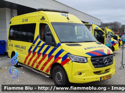 Mercedes-Benz Sprinter IV serie
Nederland - Paesi Bassi
Regionale Ambulance Voorziening (RAV) Brabant Zuidoost 
22-120
Parole chiave: Ambulance Ambulanza