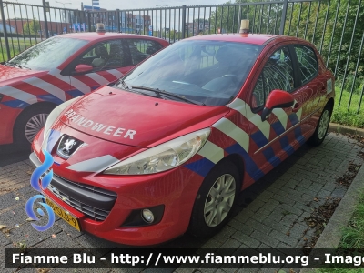 Peugeot 207 
Nederland - Netherlands - Paesi Bassi
Brandweer Regio 19 Zeeland
