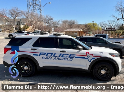 Ford Explorer
United States of America-Stati Uniti d'America
San Angelo TX Police Department
