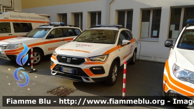 Seat Ateca
AREU Lombardia
Automedica 0401
Postazione AREU H Circolo Sondrio
Allestita Bertazzoni
Parole chiave: Seat Ateca