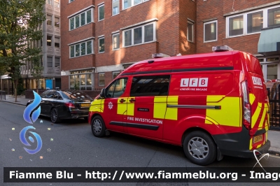 Ford Transit Custom
Great Britain - Gran Bretagna
London Fire Brigade
Fire Investigation Unit
