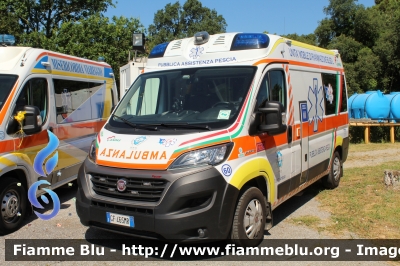 Fiat Ducato X290
Pubblica Assistenza Pescia (PT)
Allestito Cevi Carrozzeria Europea
Codice Automezzo: 2726
Parole chiave: Fiat-Ducato-X290 Ambulanza