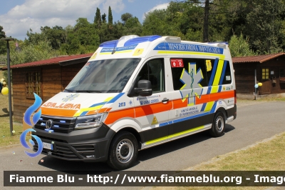 Volkswagen Crafter II serie 
Misericordia Montecarlo (LU)
Allestito Mariani Fratelli
CODICE AUTOMEZZO: 203
Parole chiave: Volkswagen Crafter_IIserie Ambulanza