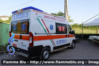 Fiat Ducato X290
Pubblica Assistenza Montopoli Valdarno (PI)
Allestito Orion
CODICE AUTOMEZZO: 24
Parole chiave: Fiat Ducato_X290 Ambulanza