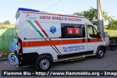 Fiat Ducato X290
Pubblica Assistenza Montopoli Valdarno (PI)
Allestito Orion
CODICE AUTOMEZZO: 24
Parole chiave: Fiat Ducato_X290 Ambulanza