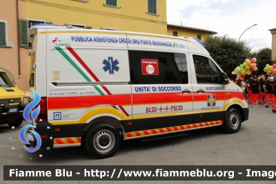 MAN TGE 3.140
Pubblica Assistenza Croce Oro Ponte Buggianese (PT)
Allestita MAF
CODICE AUTOMEZZO: 2751
Parole chiave: MAN TGE-3.140 Ambulanza