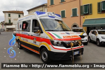 MAN TGE 3.140
Pubblica Assistenza Croce Oro Ponte Buggianese (PT)
Allestita MAF
CODICE AUTOMEZZO: 2751
Parole chiave: MAN TGE-3.140 Ambulanza