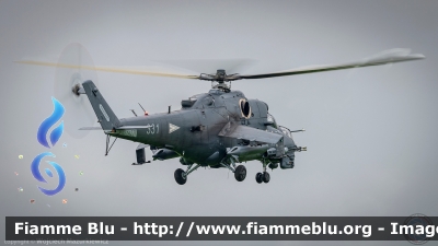 Mil Mi-24 Hind
Magyarország - Ungheria
Magyar Légierő - Aeronautica Militare Ungherese
