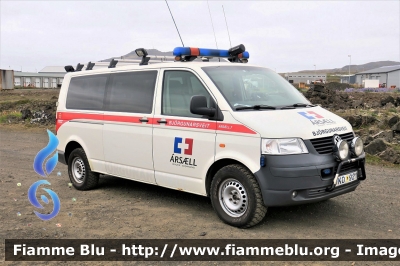 Volkswagen Transporter T5
Lýðveldið Ísland - Islanda
Björgunarsveitin Ársæll
