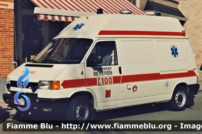 Volkswagen Transporter T4
Koninkrijk België - Royaume de Belgique - Königreich Belgien - Kingdom of Belgium - Belgio
Brandweer Beveren
Parole chiave: Ambulance Ambulanza