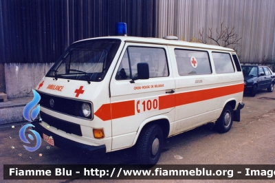 Volkswagen Transporter T3
Koninkrijk België - Royaume de Belgique - Königreich Belgien - Belgio
Croix Rouge de Belgique - Belgische Rode Kruis
Parole chiave: Ambulanza Ambulance