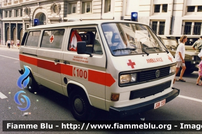 Volkswagen Transporter T3
Koninkrijk België - Royaume de Belgique - Königreich Belgien - Belgio
Croix Rouge de Belgique - Belgische Rode Kruis
Parole chiave: Ambulanza Ambulance