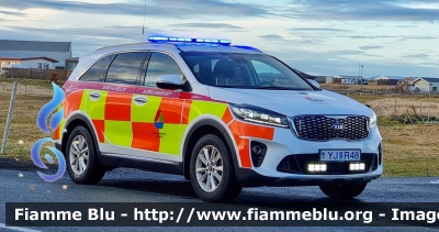 Kia Sorrento
Lýðveldið Ísland - Islanda
Björgunarsveitina Suðurnes - Squadra di soccorso Suðurnes
