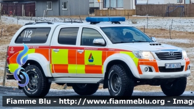 Toyota ?
Lýðveldið Ísland - Islanda
Björgunarsveitina Suðurnes - Squadra di soccorso Suðurnes
