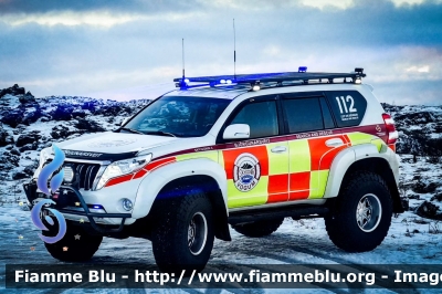 Toyota Land Cruiser
Lýðveldið Ísland - Islanda
Björgunarsveitin Skyggnir - Squadra di soccorso Skyggnir
