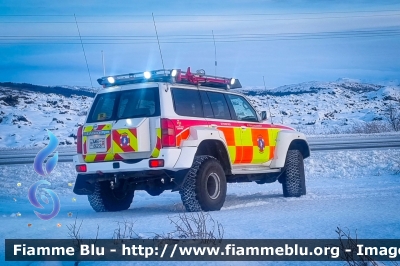 Nissan Patrol  
Lýðveldið Ísland - Islanda
Björgunarsveitinni Ísólfi - Squadra di soccorso Ísólfi
