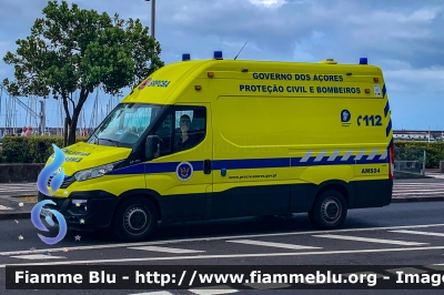 Iveco Daily VI serie
Portugal - Portogallo
Serviço Regional de Proteção Civil e Bombeiros dos Açores
Parole chiave: Ambulance Ambulanza