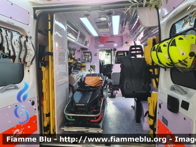 Fiat Ducato X290
P.A. Croce Bianca Spotorno
Ambulanza 2591
Allestimento CEVI Carrozzeria Europea
Parole chiave: Fiat Ducato_X290 Ambulanza