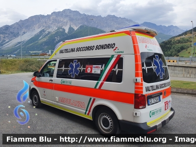 Volkswagen Transporter T6.1
Valtellina Soccorso ODV Sondrio (SO)
Allestimento MAF
Codice Mezzo VLS_SO 105
Parole chiave: Volkswagen Transporter_T6.1 Ambulanza