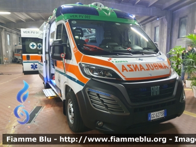 Fiat Ducato X290 Restyle
Croce Verde Pavese
Ambulanza A/2
Allestimento Olmedo
Parole chiave: Croce Verde Pavese Pavia