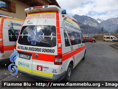 Volkswagen Transporter T5 restyle
Valtellina Soccorso ODV Sondrio (SO)
Allestimento EDM
Ex P.A. Croce Oro Sampierdarena
Parole chiave: Volkswagen T5_restyle Ambulanza