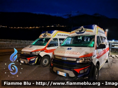 Volkswagen Transporter T6.1
Valtellina Soccorso ODV Sondrio (SO)
Allestimento MAF
Codice Mezzo VLS_SO 104
Parole chiave: Volkswagen Transporter_T6.1 Ambulanza