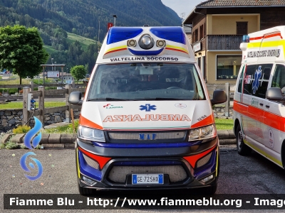 Volkswagen Transporter T6.1
Valtellina Soccorso ODV Sondrio (SO)
Allestimento MAF
Codice Mezzo VLS_SO 105
Parole chiave: Volkswagen Transporter_T6.1 Ambulanza