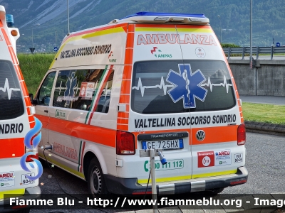 Volkswagen Transporter T6.1
Valtellina Soccorso ODV Sondrio (SO)
Allestimento MAF
Codice Mezzo VLS_SO 105
Parole chiave: Volkswagen Transporter_T6.1 Ambulanza