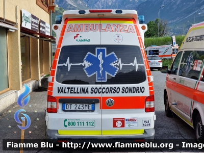 Volkswagen Transporter T5 restyle
Valtellina Soccorso ODV Sondrio (SO)
Allestimento EDM
Ex P.A. Croce Oro Sampierdarena
Parole chiave: Volkswagen T5_restyle Ambulanza