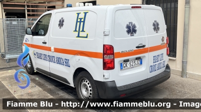 Fiat Scudo V serie
Heart Life Croce Amica S.r.l.
Allestimento Vecotras 
Codice mezzo: LZ1
Parole chiave: Fiat Scudo_Vserie Ambulanza