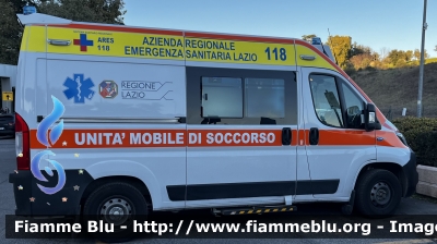 Fiat Ducato X295
ARES 118
Azienda Regionale Emergenza Sanitaria 
Allestimento Orion 
Ambulanza 808
Parole chiave: fiat ducato_x290 ambulanza