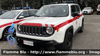 Jeep Renegade
Croce Rossa Italiana 
Comitato Municipi 8-11-12 di Roma
CRI 902 AH 
Parole chiave: Jeep renegade CRI902AH