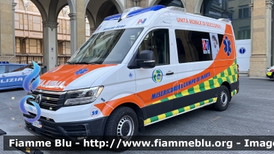 Volkswagen Crafter II serie 
Misericordia Campo di Marte (FI)
Allestimento Mariani Fratelli
Parole chiave: volkswagen crafter_IIserie ambulanza